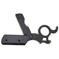 Black Fingerless Shaving Razor with Anti-Skid Grip image 3 PanguDeals Pakistan