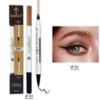 2 in 1 Waterproof Eyebrow & Eyeliner Pen image 2 PanguDeals Pakistan