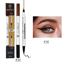 2 in 1 Waterproof Eyebrow & Eyeliner Pen image 3 PanguDeals Pakistan