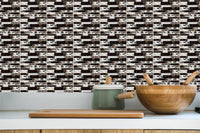 Modern Quartz Wall Tiles Black 100Pcs Waterproof Self Adhesive image 2 PanguDeals Pakistan