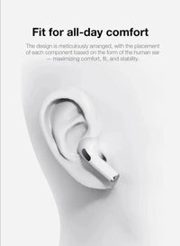 White Airpods with ANC & Fast Charge image 5 PanguDeals Pakistan