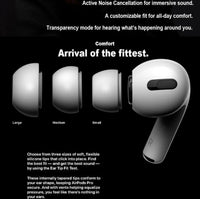 Timack Airs Pro 3 Bluetooth 5.1 Earbuds White ABS image 2 PanguDeals Pakistan