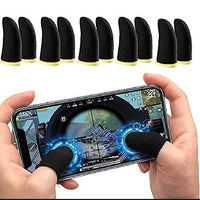 Black Velvet Thumb Sleeves for Mobile Gaming image 1 PanguDeals Pakistan