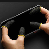 Black Velvet Thumb Sleeves for Mobile Gaming image 4 PanguDeals Pakistan