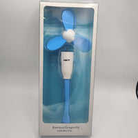 Blue Neck Fan with USB Power & EVA Blades image 3 PanguDeals Pakistan