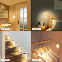 Rechargeable 8LED Night Light 60Lumen White image 4 PanguDeals Pakistan