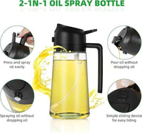 Transparent Glass Oil Bottle with Large Spout for Pakistani Kitchens image 2 PanguDeals Pakistan