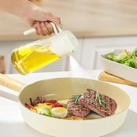 Transparent Glass Oil Bottle with Large Spout for Pakistani Kitchens image 3 PanguDeals Pakistan
