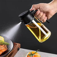 Transparent Glass Oil Bottle with Large Spout for Pakistani Kitchens image 4 PanguDeals Pakistan