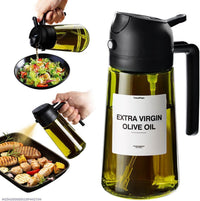 Extra Virgin Olive Oil Bottle Glass Press & Pour image 2 PanguDeals Pakistan