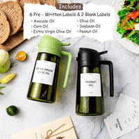 Extra Virgin Olive Oil Bottle Glass Press & Pour image 4 PanguDeals Pakistan