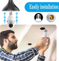 Mini 360 View Security Camera with Bulb E27 Stick image 3 PanguDeals Pakistan