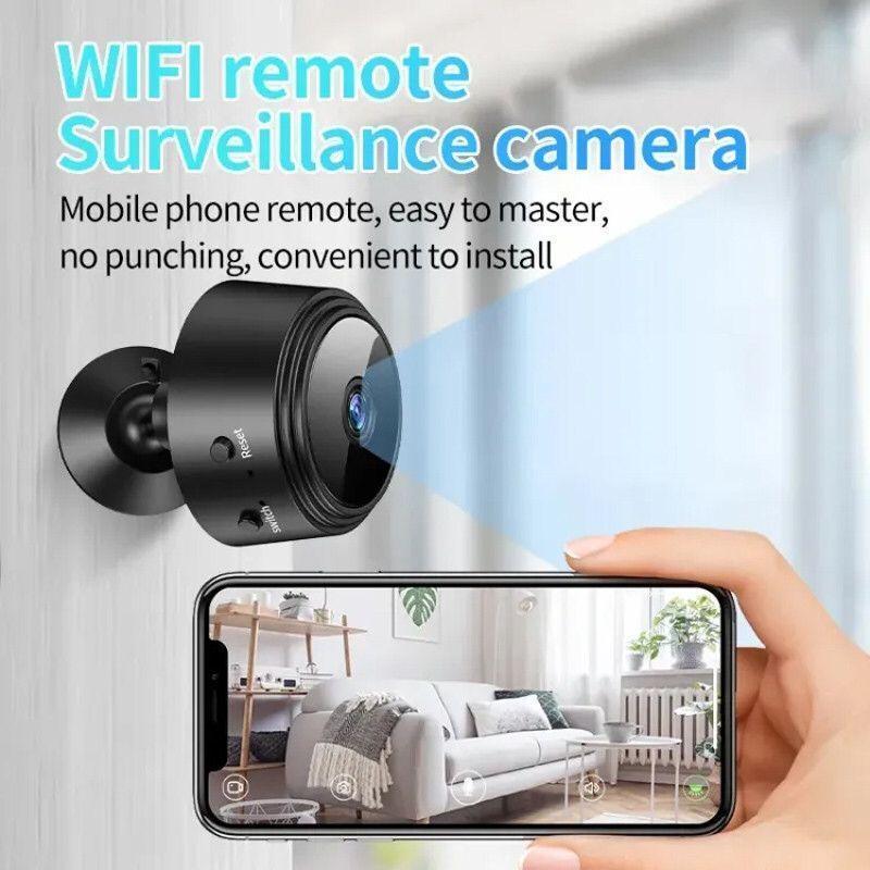 WIFI Remote Surveillance Camera Black ABS Lightweight image 1 PanguDeals Pakistan