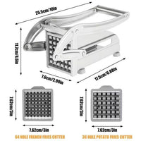 Stainless Steel Vegetable Cutter Compact Kitchen Use image 5 PanguDeals Pakistan