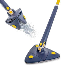 360-Degree Triangle Twister Mop Stainless Steel Blue image 5 PanguDeals Pakistan