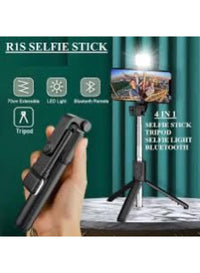 Black Selfie Stick with Tripod Stand image 3 PanguDeals Pakistan