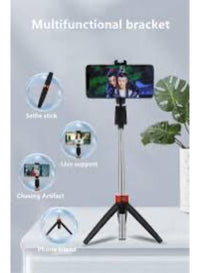 Black Selfie Stick with Tripod Stand image 5 PanguDeals Pakistan
