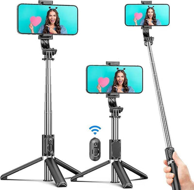 Extendable Selfie Stick with Remote Control ABS Plastic image 1 PanguDeals Pakistan