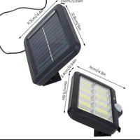 Solar Wall Light with Motion Sensor Black ABS image 5 PanguDeals Pakistan