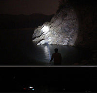Rechargeable LED Torch Black Red Aluminum Long Range image 4 PanguDeals Pakistan