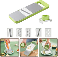 Compact Manual Food Chopper Green ABS Plastic image 2 PanguDeals Pakistan