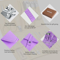 16-Piece Manicure & Pedicure Kit – Premium Nail Care Set