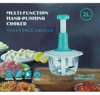 Pink Manual Food Chopper for Garlic Onion Vegetables image 2 PanguDeals Pakistan