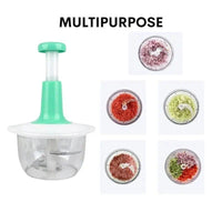 Pink Manual Food Chopper for Garlic Onion Vegetables image 4 PanguDeals Pakistan