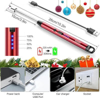 Flameless Plasma Lighter Black Windproof USB Charge image 4 PanguDeals Pakistan