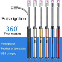 Flameless Plasma Lighter Black Windproof USB Charge image 5 PanguDeals Pakistan
