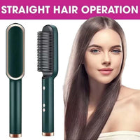 Corded Electric Hair Straightener Black Purple ABS image 2 PanguDeals Pakistan