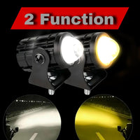 Dual Color Bike Fog Light ABS Plastic 12V image 3 PanguDeals Pakistan