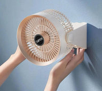 Mini Portable Off-White ABS Fan for Home Office Travel image 3 PanguDeals Pakistan