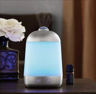 Rechargeable Mist Humidifier with LED Lamp & Essential Oil Diffuser image 1 PanguDeals Pakistan