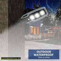 Solar Motion Sensor Light Silver IP65 Waterproof image 5 PanguDeals Pakistan