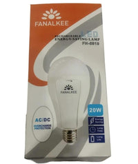Rechargeable LED Lamp 20W White Plastic Outdoor Use image 5 PanguDeals Pakistan