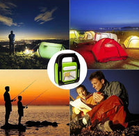 Solar LED Work Light Green Black Rechargeable image 2 PanguDeals Pakistan