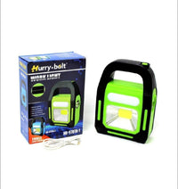 Solar LED Work Light Green Black Rechargeable image 3 PanguDeals Pakistan