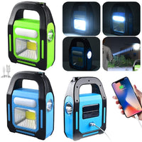 Solar LED Work Light Green Black Rechargeable image 4 PanguDeals Pakistan