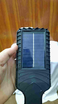 Solar Street Light with Sensor & 3 Modes Black ABS image 4 PanguDeals Pakistan
