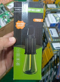 Rechargeable Hanging Bulb Black LED Warm Light image 4 PanguDeals Pakistan