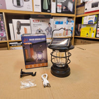 Solar Motion Sensor Lamp Black ABS Outdoor image 2 PanguDeals Pakistan