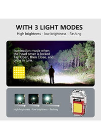 USB-C LED Search Light IP56 Waterproof Black image 5 PanguDeals Pakistan