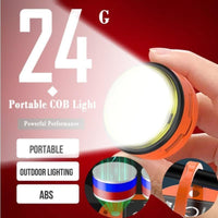 Portable COB Light 24G ABS Outdoor Camping Light image 1 PanguDeals Pakistan