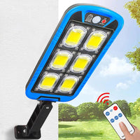 Motion Sensor Solar Lamp Blue 3-5m Outdoor Use image 2 PanguDeals Pakistan