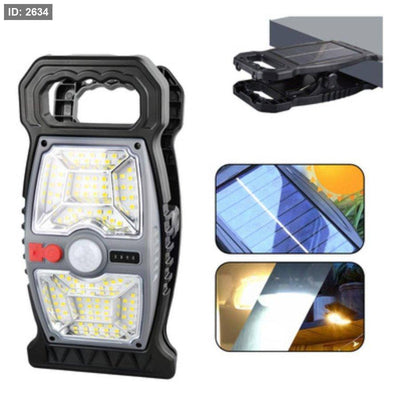 Solar Flame Light with Motion Sensor, Rechargeable, Black image 1 PanguDeals Pakistan