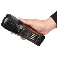 Rechargeable Turquoise Flashlight for Outdoor Use image 5 PanguDeals Pakistan