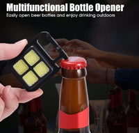 Rechargeable Flashlight Black ABS 180° Stand Portable Camping Gear image 2 PanguDeals Pakistan