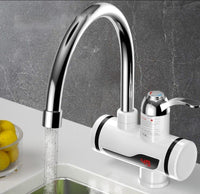 Instant 360° Electric Water Heating Tap Silver image 1 PanguDeals Pakistan