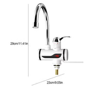 Instant 360° Electric Water Heating Tap Silver image 3 PanguDeals Pakistan